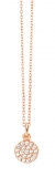 SPIRIT ICONS Mini Kette 45cm silber rosevergoldet