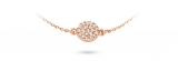 SPIRIT ICONS Mini Armband silber rosevergoldet